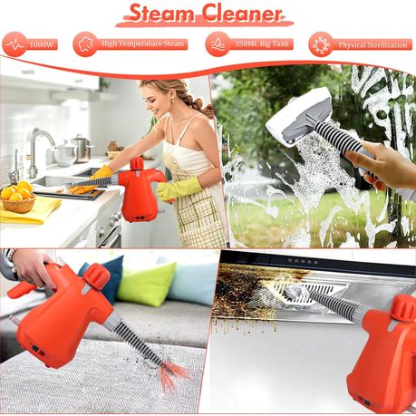 Portable Versatile Steam Cleaner with 10 Accessories variant image 4