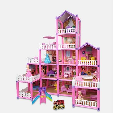 Princess Castle Play Set Pretend Play Doll House variant image 3