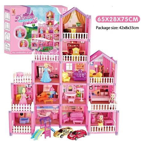 Princess Castle Play Set Pretend Play Doll House variant image 5