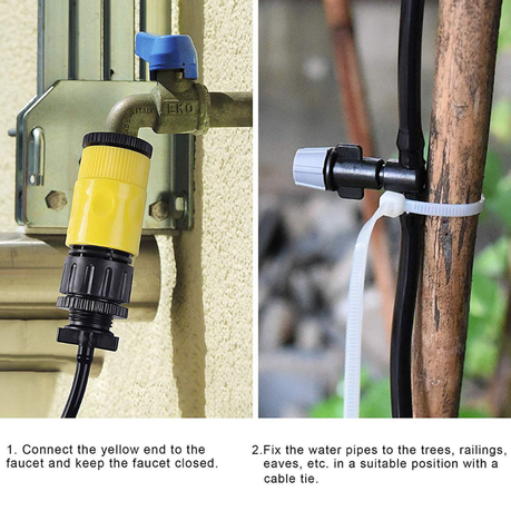 Professional Patio Mist-Cooling Kit BD-10FT variant image 4