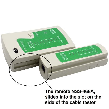 Professional RJ45 and RJ11 Cable Lan Network Tester variant image 2