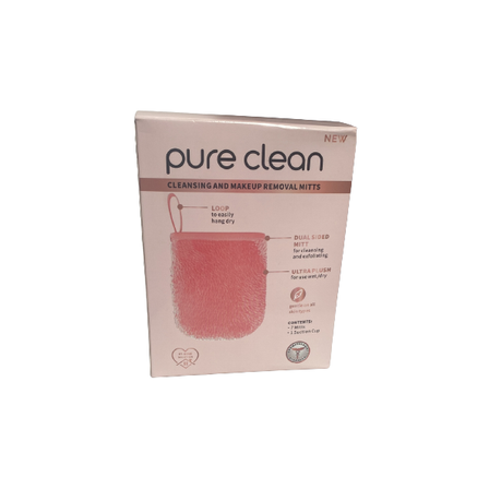 Pure Clean Cleansing And Makeup Removal Mitts Pack variant image 1