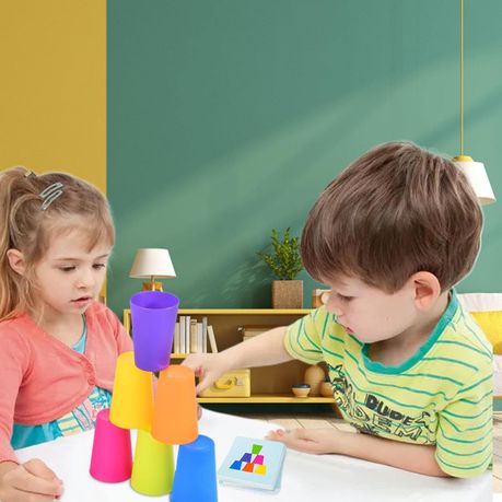 Quick Cups Games for Kids Intellectual Flying Stack Cups variant image 2
