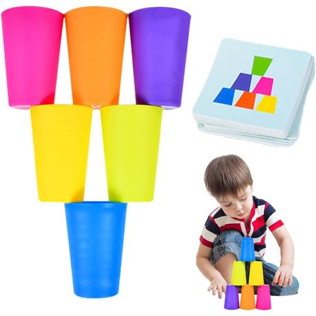 Quick Cups Games for Kids Intellectual Flying Stack Cups variant image 3