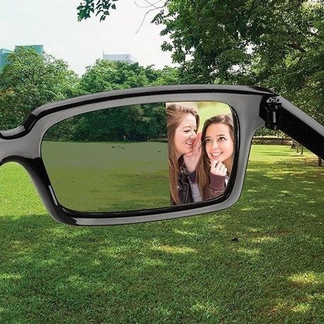 Rear View Spy Sunglasses, View Behind You - 2 Piece variant image 2