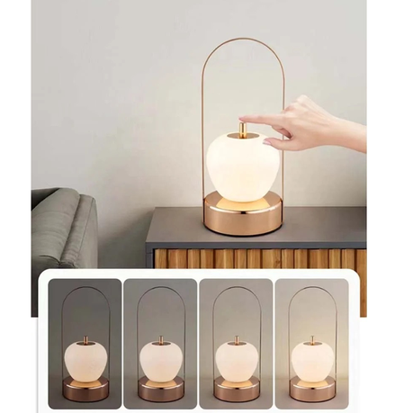 Rechargeable Touch Dimming Art Desk Lamp 2400mAh variant image 2