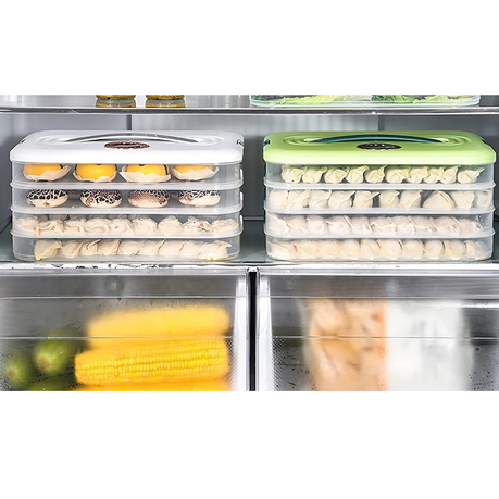 Refrigerator Organizer / Food Storage Containers for Kitchen Fridge variant image 4