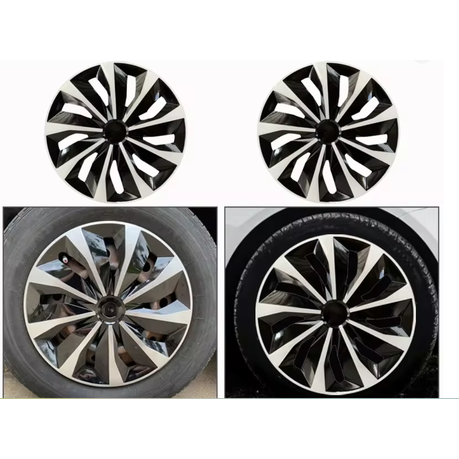 Replacement Hub Caps Wheel Rim Cover - 4-Piece - 15' variant image 2
