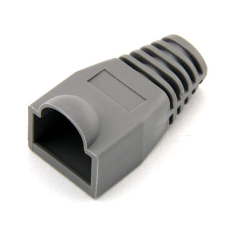 RJ45 Connectors Network Cable Cover - 100 Pack of Cable Boots Grey Casing variant image 3