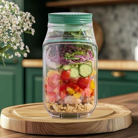 Salad Jar with Side Opening variant image 3