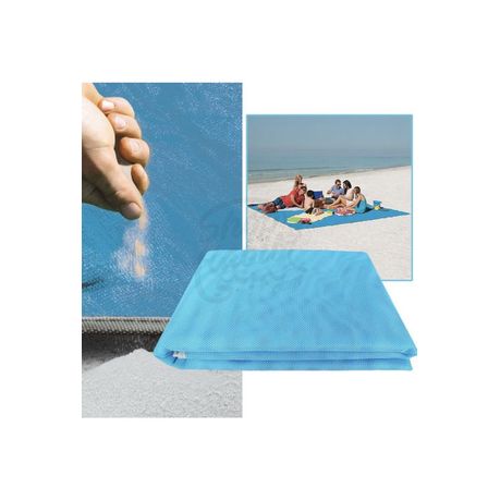 Sand Free Beach Blanket, Extra Large Beach Mat - Blue variant image 2