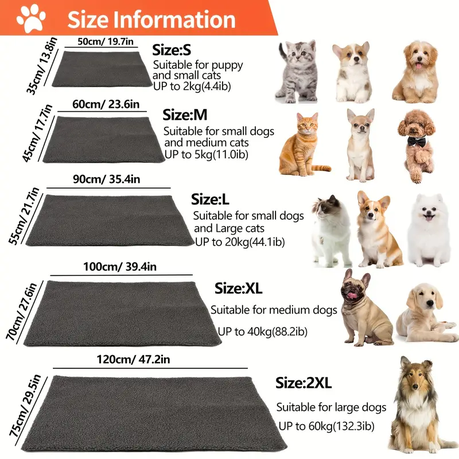 Self-Warming Pet Mat For Dogs And Cats variant image 6
