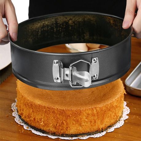 Set of 3 Non-Stick Pan Cake Mould Carbon Steel Round Pan variant image 2