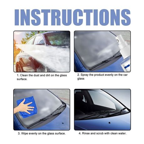 Set Of 5 Automotive Window Glass Anti-fog Spray variant image 4