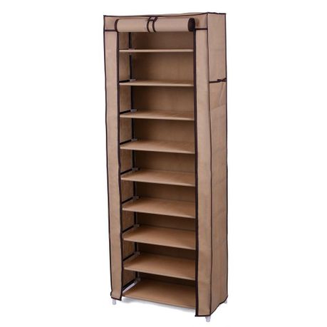 Shoe Rack Stand for Home Multipurpose Storage - black variant image 7