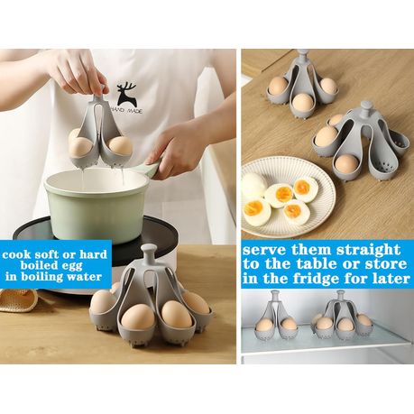 Silicone Egg Boiler With 6 heads variant image 5