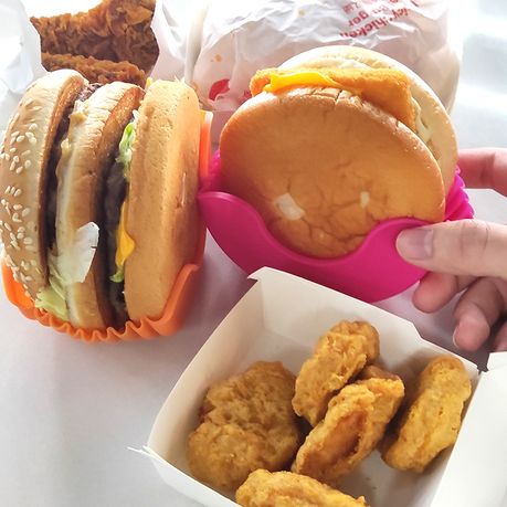 Silicone Hamburger Holders variant image 3
