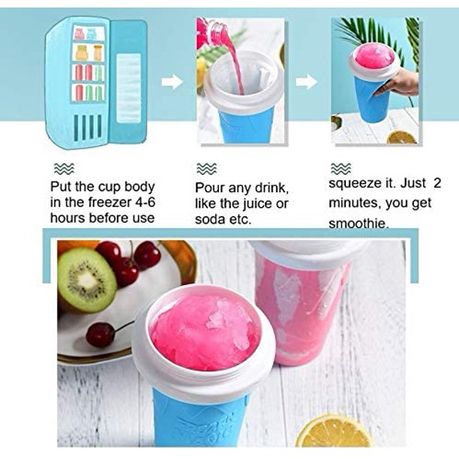 Slushie Maker Cup - DIY Slushy Maker Quick Frozen Magic Smoothies Cup -200ml variant image 4
