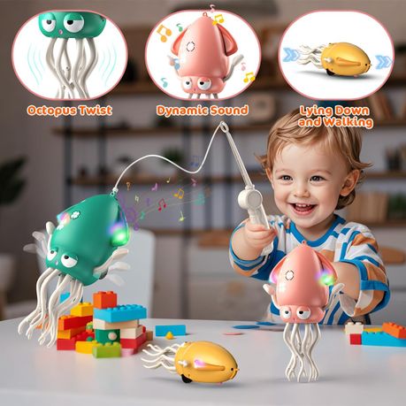 Smart Obstacle-Dodging Robot with LED Light Show & Music, USB Rechargeable variant image 3
