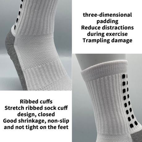 Soccer Sport Cushion Socks - 3 Pairs variant image 7