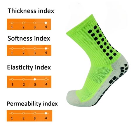 Soccer Sport Cushion Socks Anti-Slip - 1 Pack variant image 11