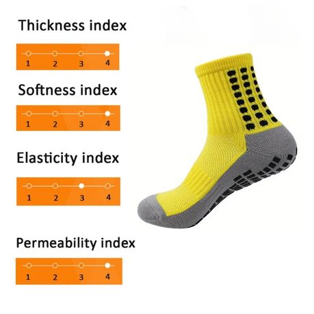 Soccer Sport Cushion Socks Anti-Slip - 1 Pack variant image 24