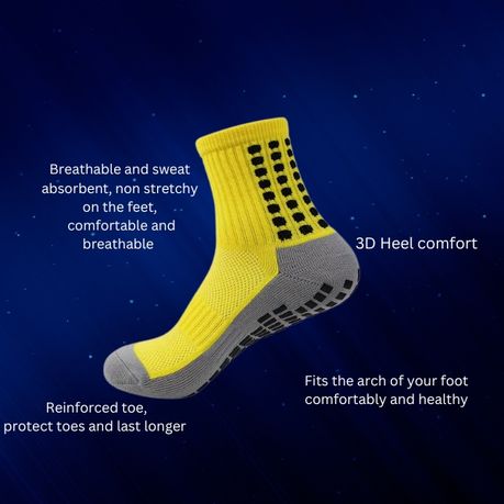 Soccer Sport Cushion Socks Anti-Slip - 1 Pack variant image 25
