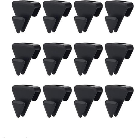 Space Saving Plastic Hanger Connector Hooks - 12 Piece variant image 1