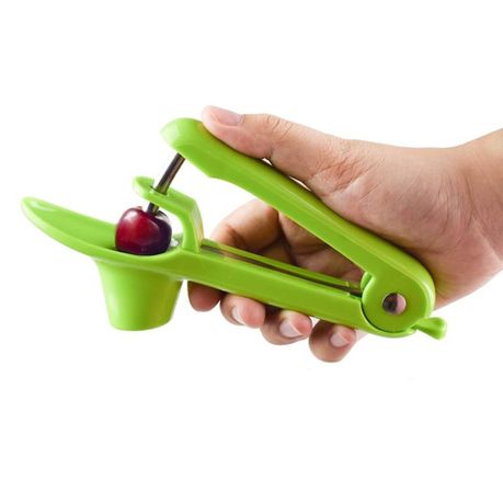 Stainless Steel ABS Cherry Pitters Olives Go Nuclear Device Tool - Green variant image 4