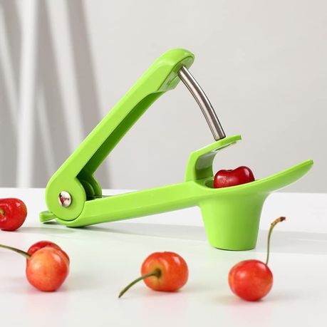 Stainless Steel ABS Cherry Pitters Olives Go Nuclear Device Tool - Green variant image 5