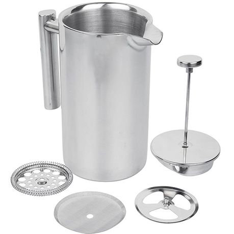 Stainless Steel French Press Coffee Maker variant image 1
