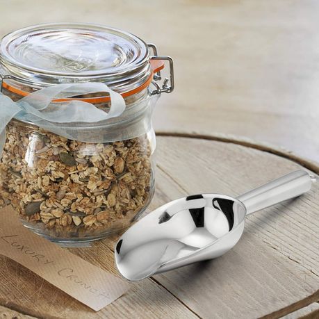 Stainless Steel Kitchen Utility Scoops, Ideal for Candy/Ice Cube/Flour etc variant image 6