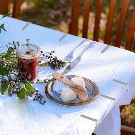 Stainless Steel Patio Table Clips Hold Table Cloth 24 Piece variant image 5
