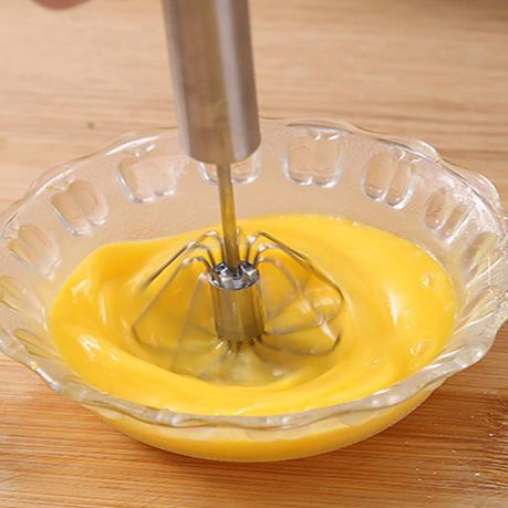 Stainless Steel Semi-Automatic Whisk - Egg/Milk Beater variant image 2