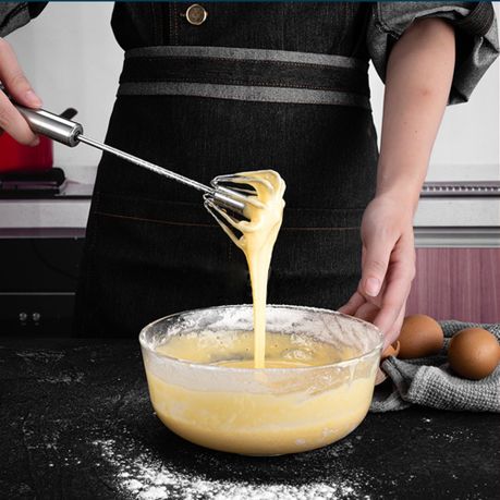 Stainless Steel Semi-Automatic Whisk - Egg/Milk Beater variant image 4