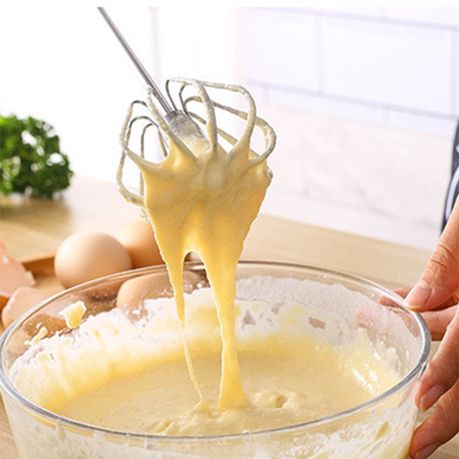Stainless Steel Semi-Automatic Whisk - Egg/Milk Beater variant image 5