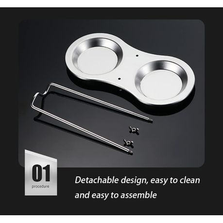 Stainless Steel Spoon Rest and Pot Lid Holder variant image 5