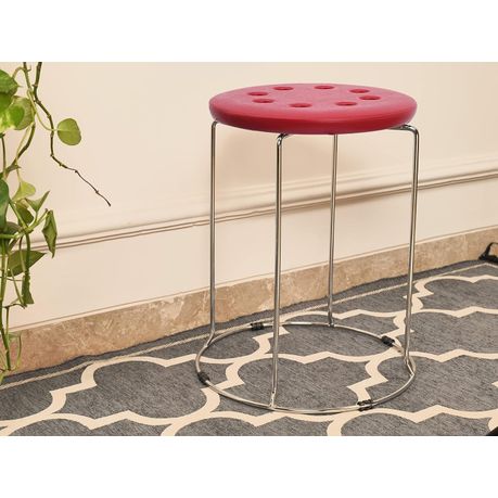 Stainless Steel Stool for Home , Doctor Stool ,Medical Stool & Salon Stool variant image 2