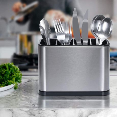 Stainless Utensil Holder For the Kitchen variant image 3