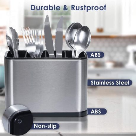 Stainless Utensil Holder For the Kitchen variant image 4