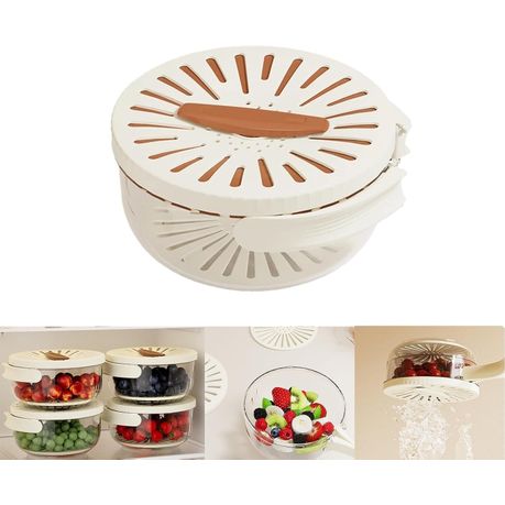 Storage Container with Removable Colander variant image 2