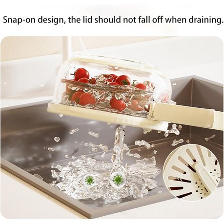 Storage Container with Removable Colander variant image 3