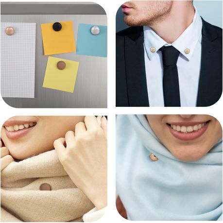 Strong Magnetic Hijab Pins Scarf Magnetic Pin for Women Hijabs - 8 Piece variant image 7