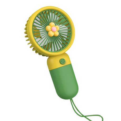 Summer Flower Mini Handheld Small Fan variant image 4
