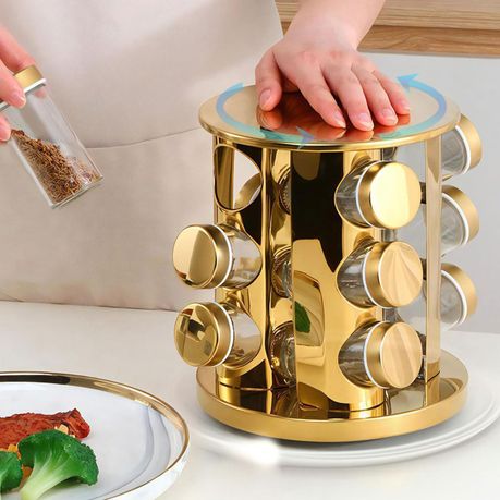 Tabletop Rotating Spice Organizer variant image 7