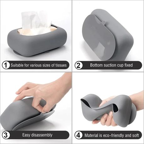 Tissue Box with Suction Cup Base variant image 11