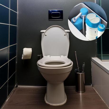 Toilet Push Button Dual Flush Cistern Syphon Valve Fill Valve variant image 3