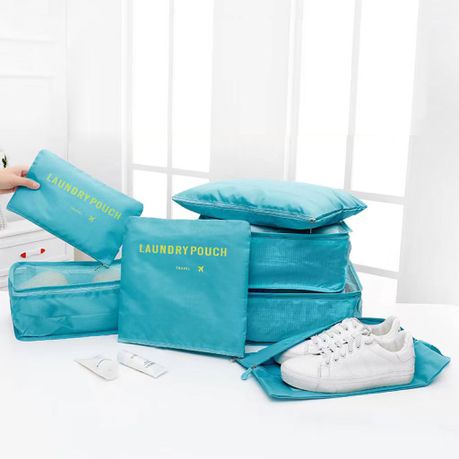 Travel Luggage Packing Organizers Set with Toiletry Bag - 7 Pieces variant image 2