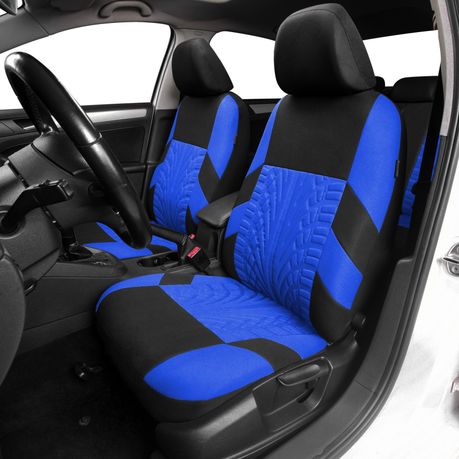 Universal Polyester Front and Rear Seat Cover Breathable Non-Slip Car Seat variant image 6