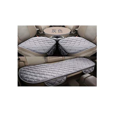 Velvet Car Seat Covers Set For Car Front Back Seat variant image 3